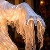 Luminous Swirling Ghost Pumpkin
