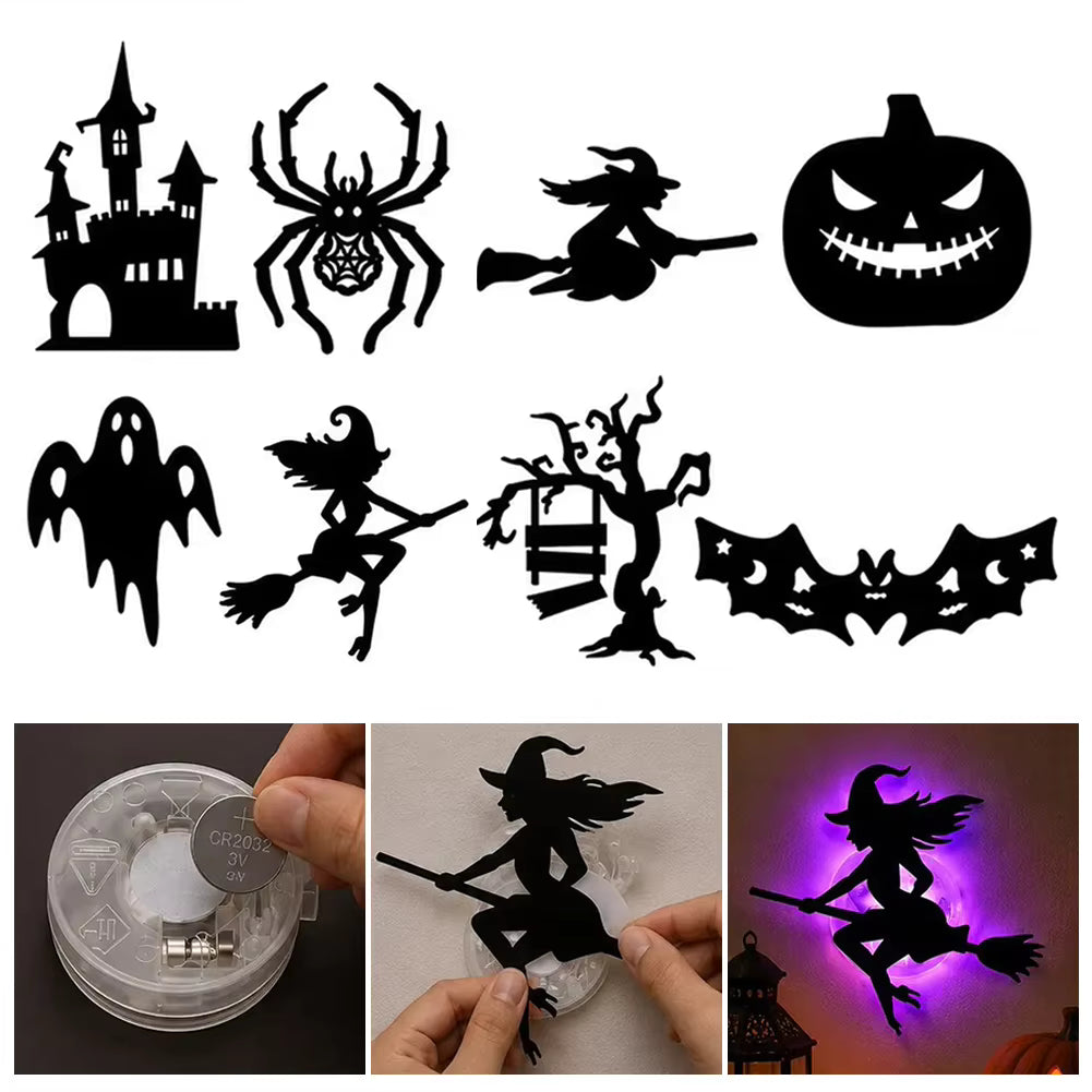 Luminous Halloween Shadow Wall