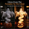 Luminous Swirling Ghost Pumpkin