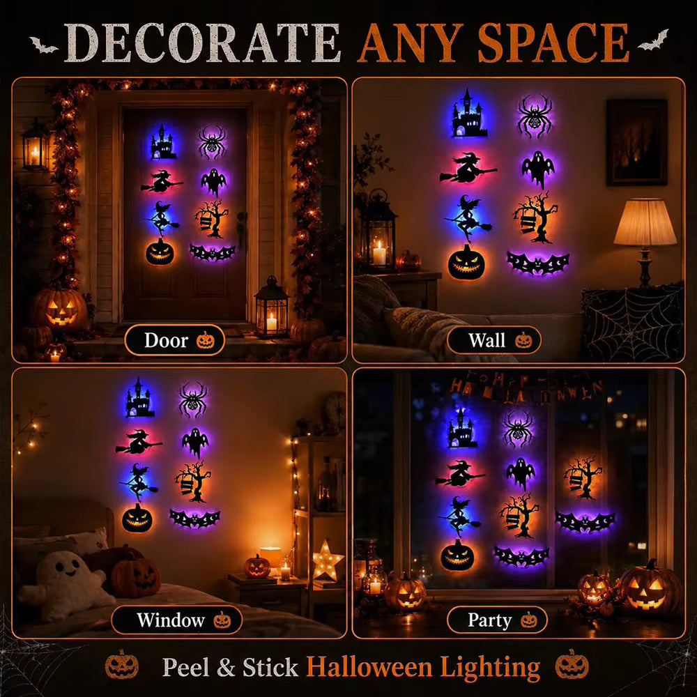 Luminous Halloween Shadow Wall
