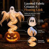Luminous Swirling Ghost Pumpkin