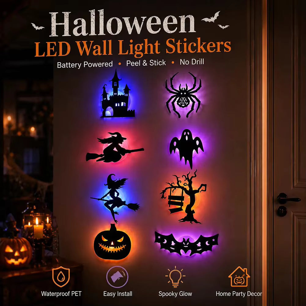 Luminous Halloween Shadow Wall